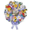 Christmas Wreath-Crystal Rhinestone Diamond Painting