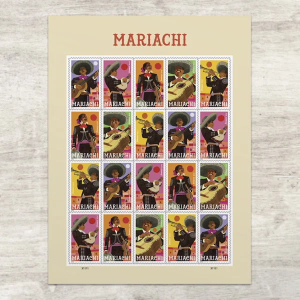 2022 USPS Mariachi Stamps