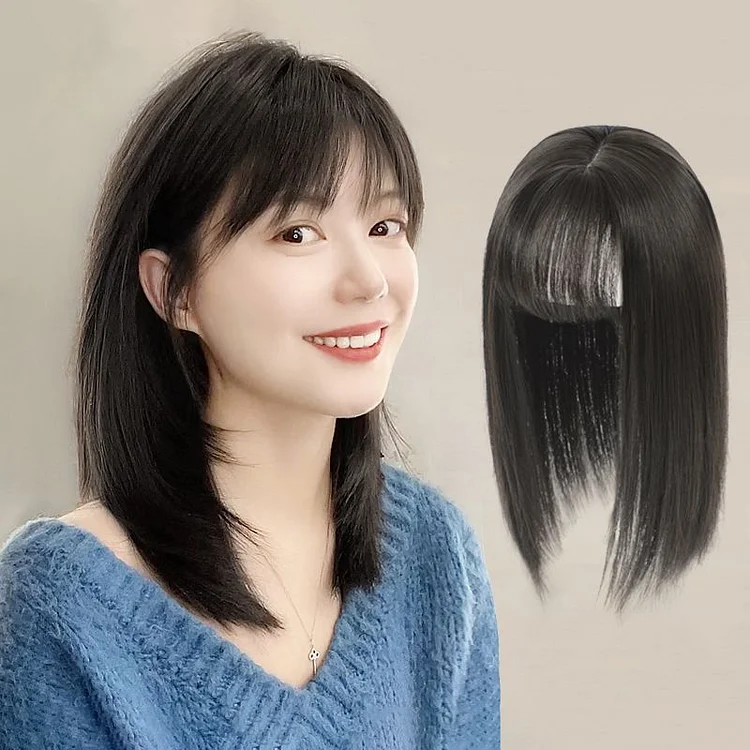 Clip-in Air Bangs Hair Piece