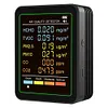 6-in-1 Air Quality Meter Real-Time CO2 Tester HCHO Detector for Home Cars Plants