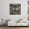 [Brand]Owl - 14CT Stamped Cross Stitch - 41*41cm