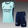 2025/2026 Arsenal Pre-Match Training Light Green Vest+Shorts Football1:1 Thai Quality