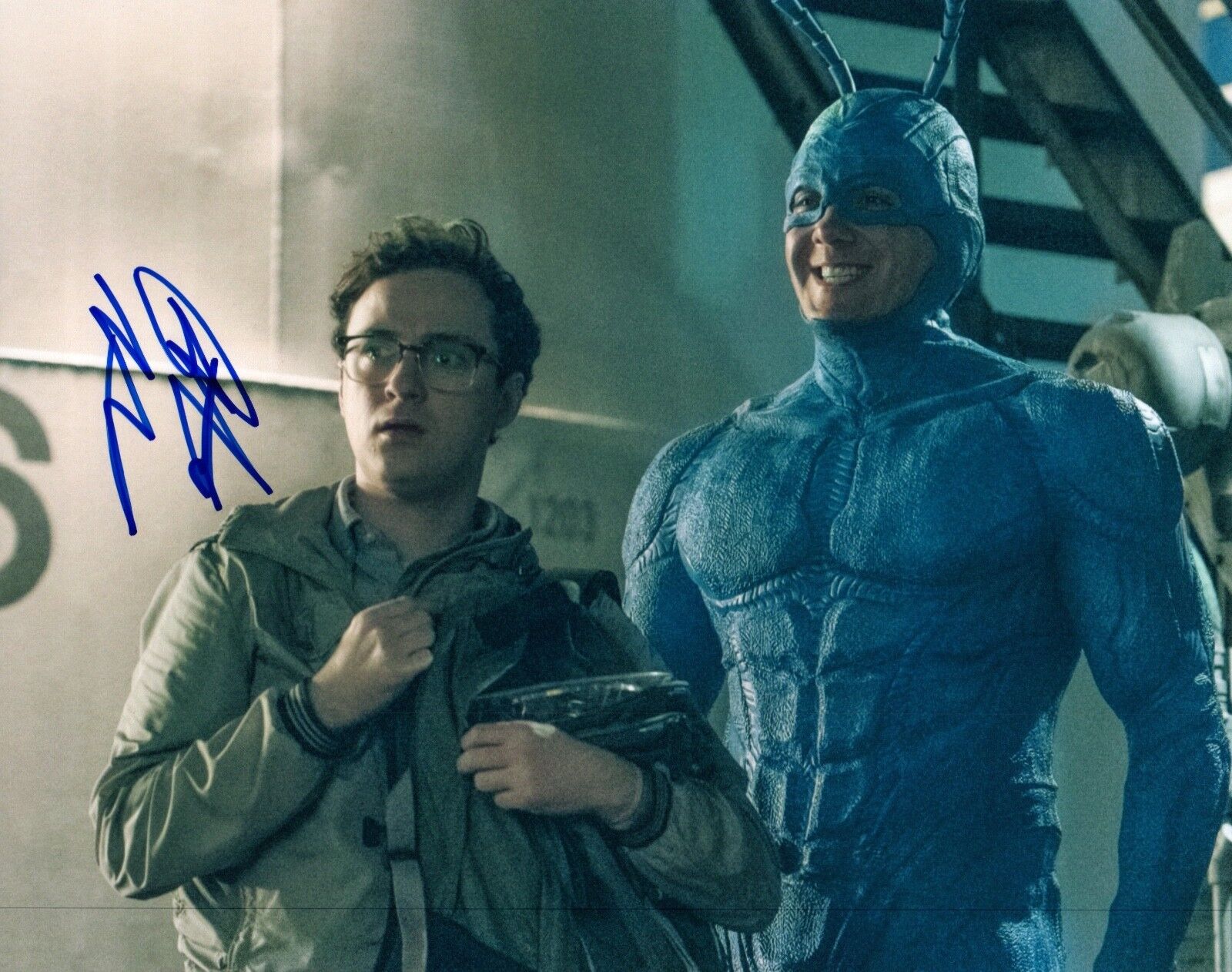 Griffin Newman Signed Autographed 8x10 Photo Poster painting THE TICK Actor COA