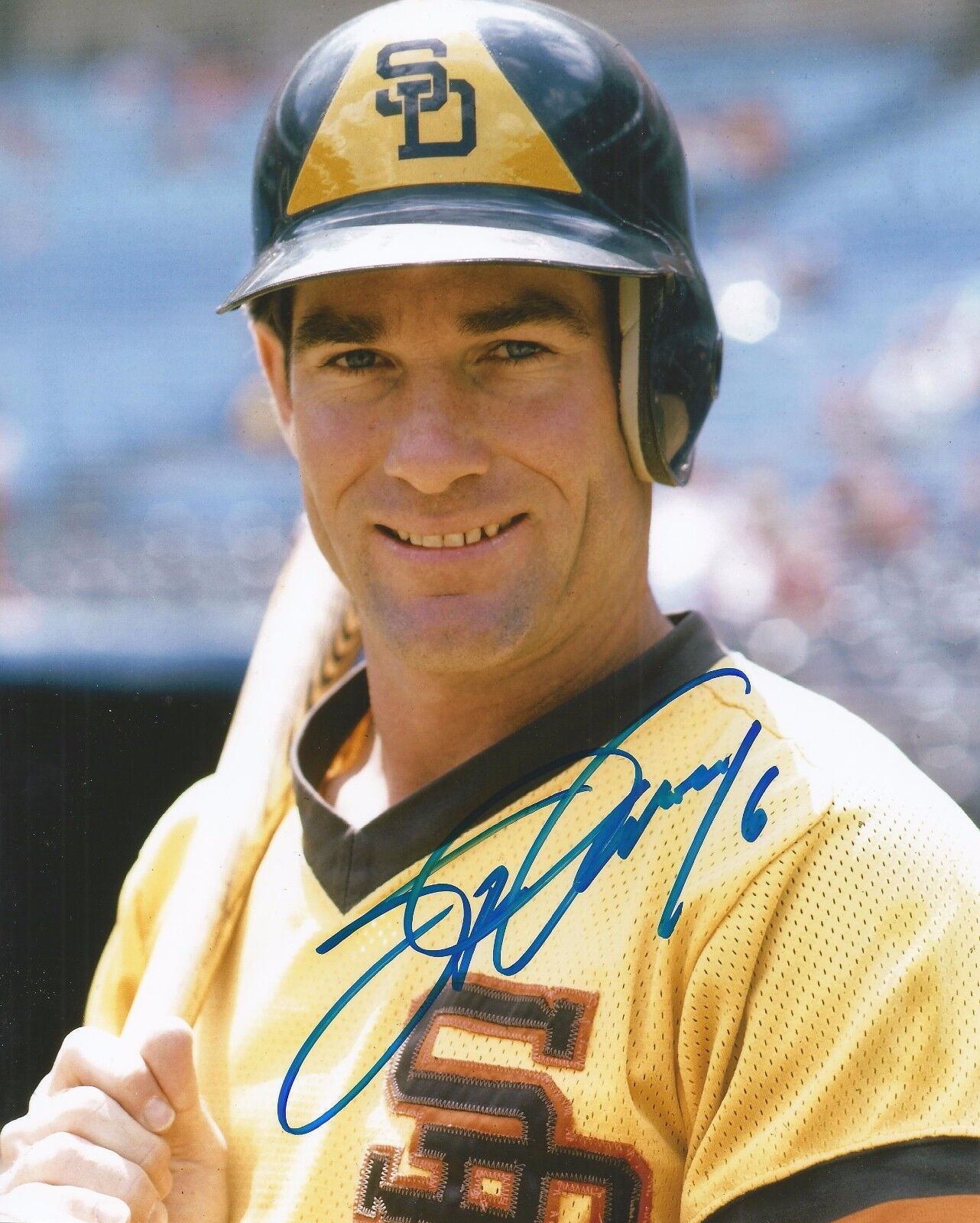 STEVE GARVEY SIGNED SAN DIEGO PADRES 8x10 Photo Poster painting #1 w/COA