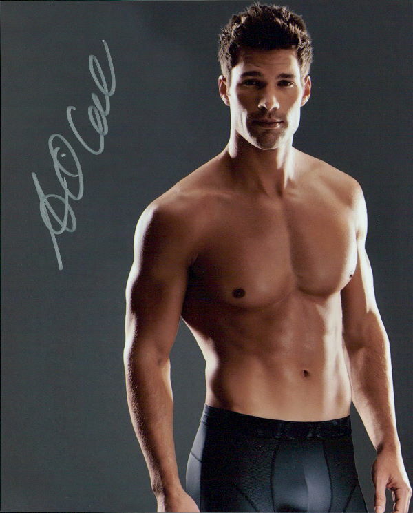 Aaron O'Connell Male Model in-person signed 8x10 Photo Poster painting