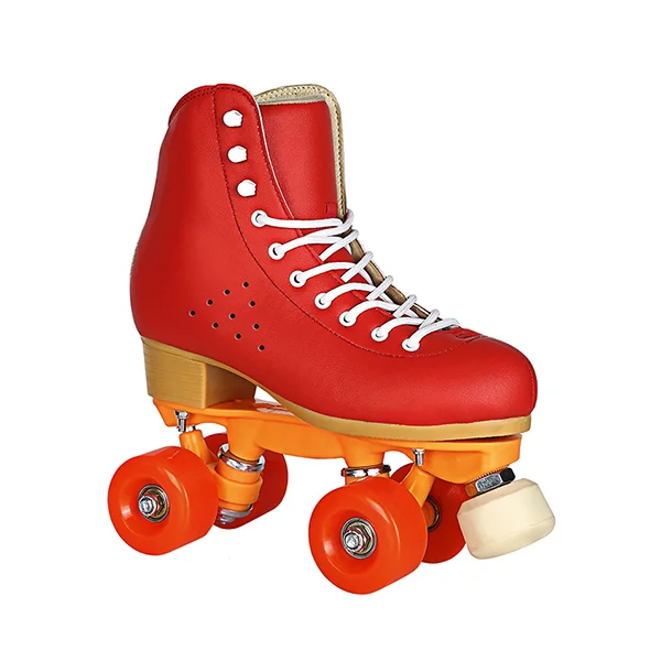 High-top Roller Skates Double Row Four Wheels Light Roller Skates