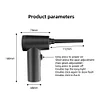 100W Compressed Air Cleaner 6000mAh Portable Laptop Car Cleaning Duster 50000RPM