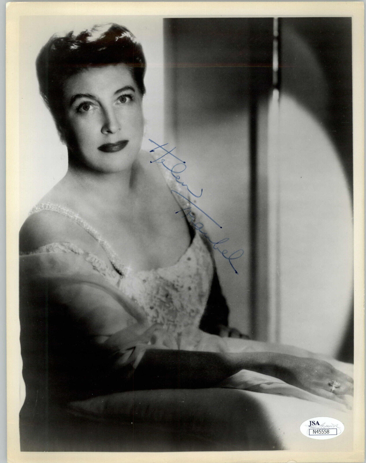 HELEN TRAUBEL OPERA SINGER (DECEASED) SIGNED 8X10 JSA AUTHENTICATED COA #N45558