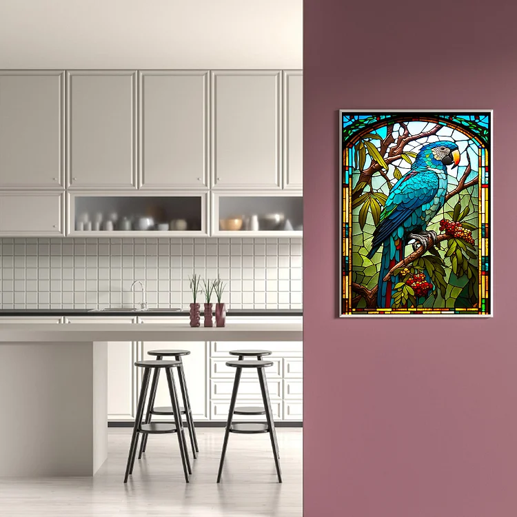 Stained Glass Birds Diamond Painting – I Love DIY Art