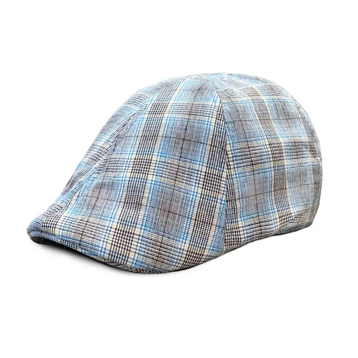 Hatsfashion-The Back Deck   Cap - Plaid