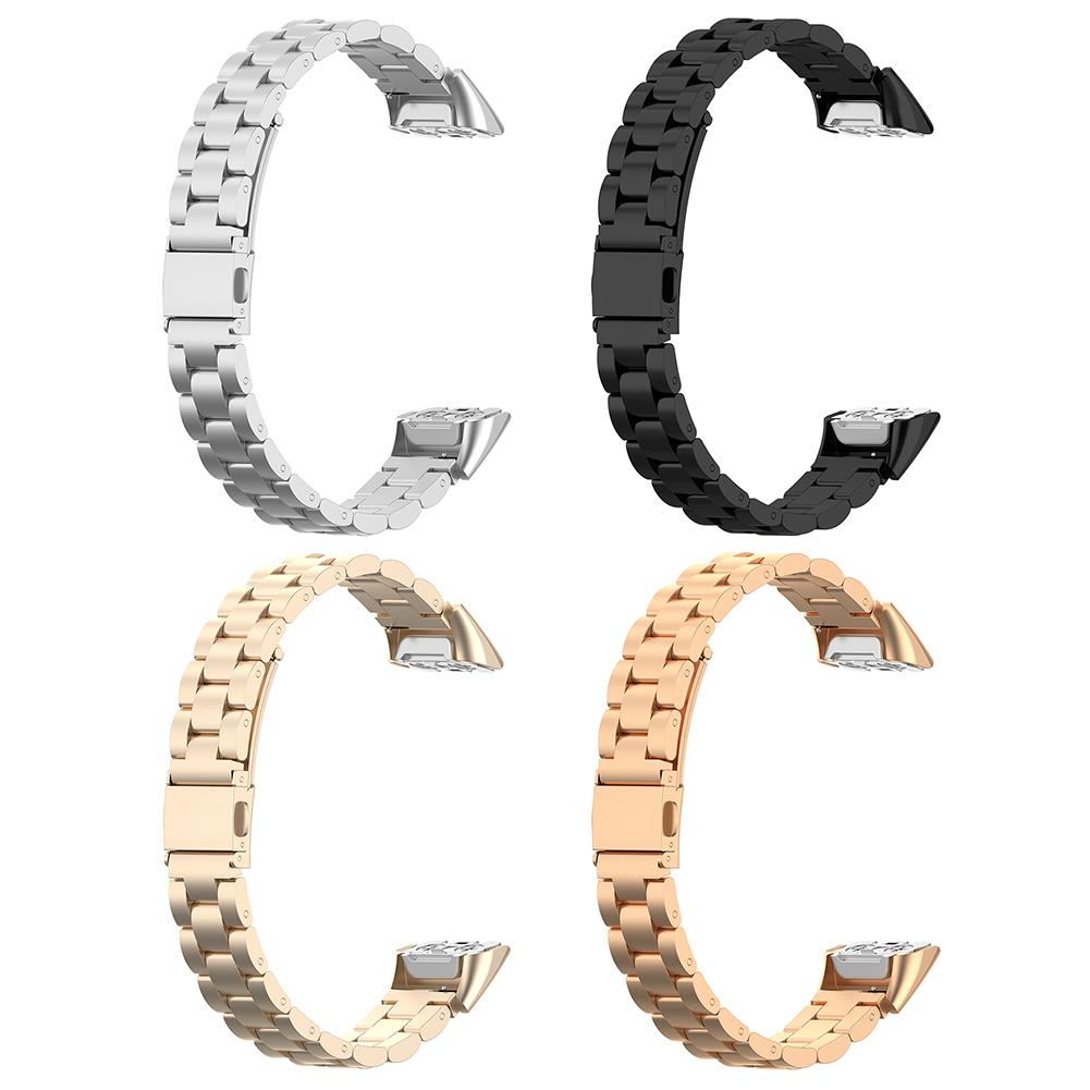 

Stainless Steel Watch Strap Replace Bands for Samsung Galaxy Fit SM-R370, Silver, 501 Original