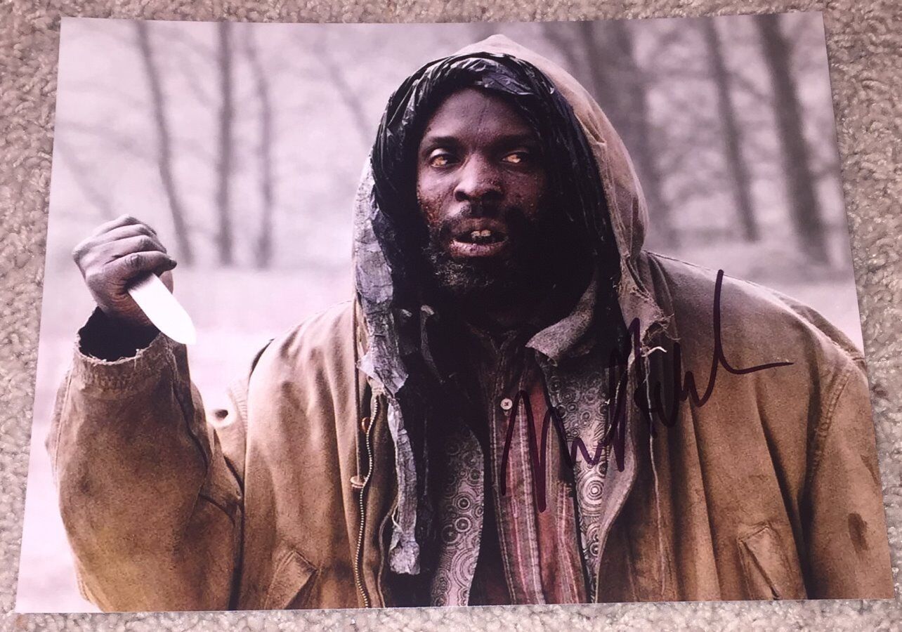 MICHAEL K WILLIAMS SIGNED AUTOGRAPH THE ROAD WIRE 8x10 Photo Poster painting w/EXACT PROOF