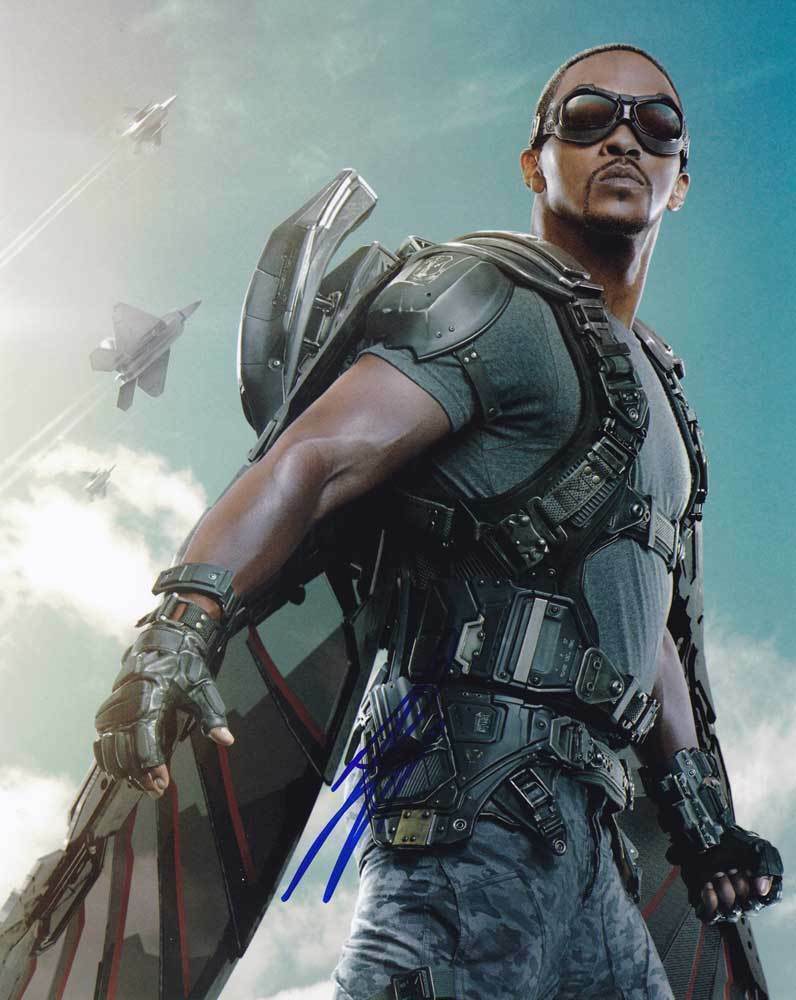 Anthony Mackie Autographed Signed 8x10 Photo Poster painting ( Captain America ) REPRINT