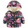 Kid Baby Boy Girl Printed Down Jacket Autumn Coats