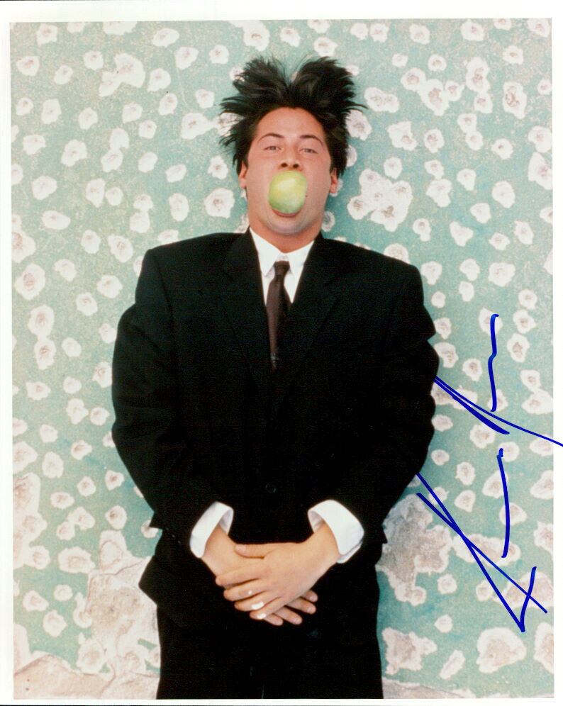 Keanu Reeves signed 8x10 Photo Poster painting