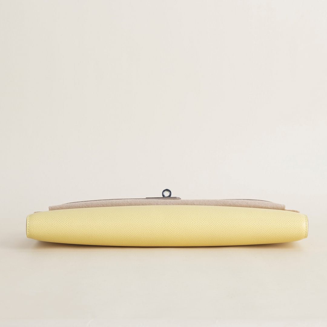 Kelly cut Epsom 1z Jaune poussin PHW