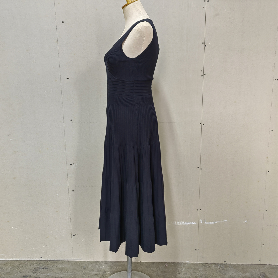 Ootddress Knit V-Neck For Women Maxi Dress Y2k Backless Fashion Knitwear Party Dress Casual Baggy High Waist Summer Female Dress