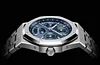 Silver 904L Steel Blue Dial - Automatic - 41mm