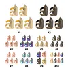 Cross-Stitch Tools Retro Adjustable Thimble Non-Slip Hand Sewing Thimble Ring