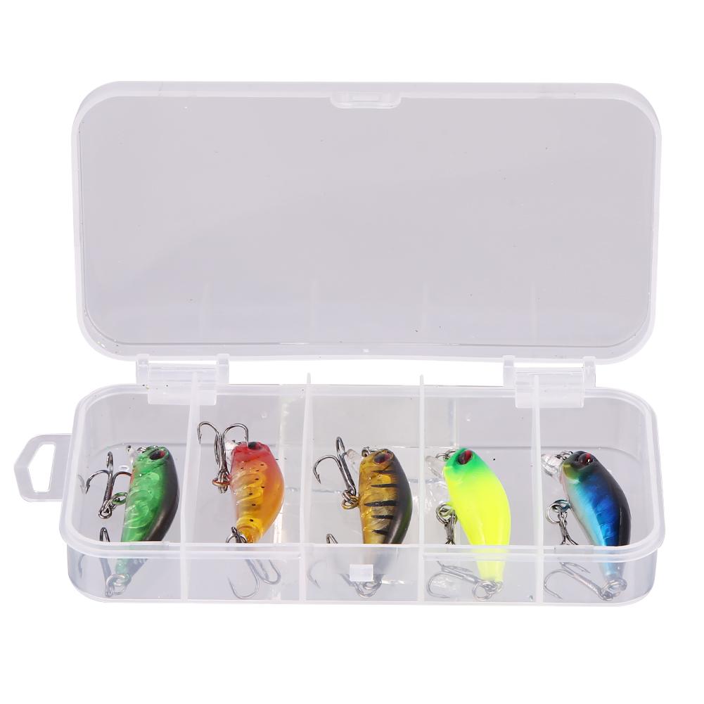 

Colorful Bionic Fishing Lures 4g Fake Bait Sinking with Carbon Steel Hooks, 501 Original