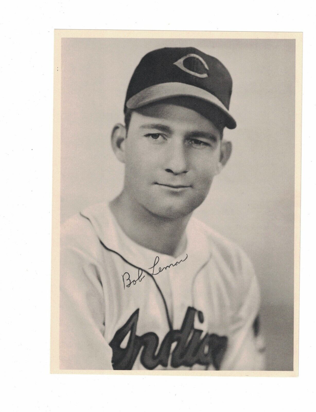 1940's Bob Lemon Cleveland Indians Picture Pack Baseball Photo Poster painting AO17
