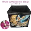 (US Local)DIY Diamond Painting Storage Box Canvas Organizer Box Diamond Painting Kit (H)