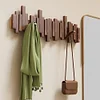 Piano Key Hanger Wall Hanging Porch Wooden Ceative Coat Rack