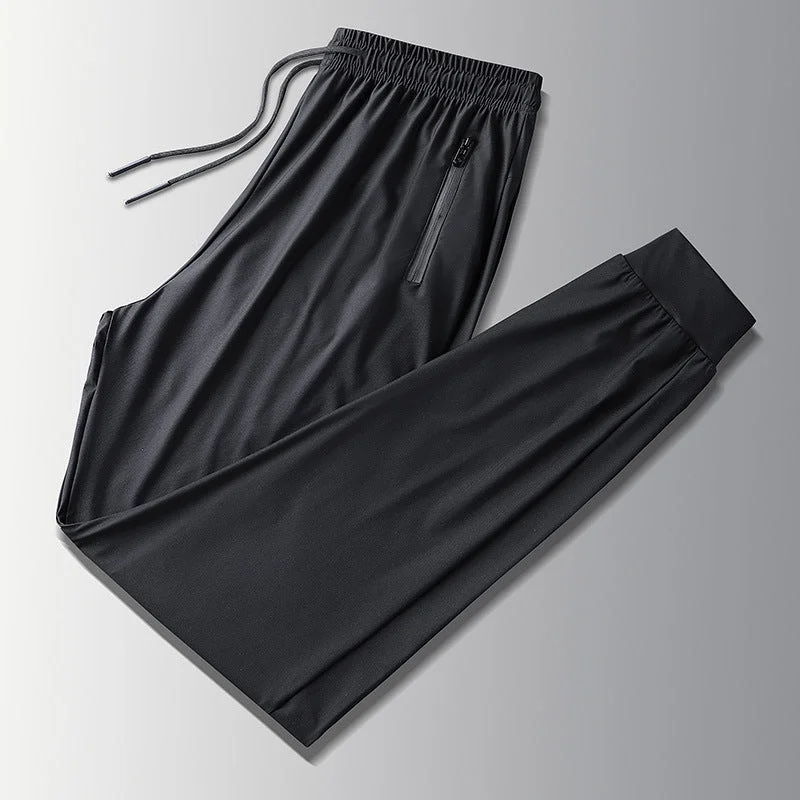 Men's Summer Quick Dry Ice Silk Sports Pants