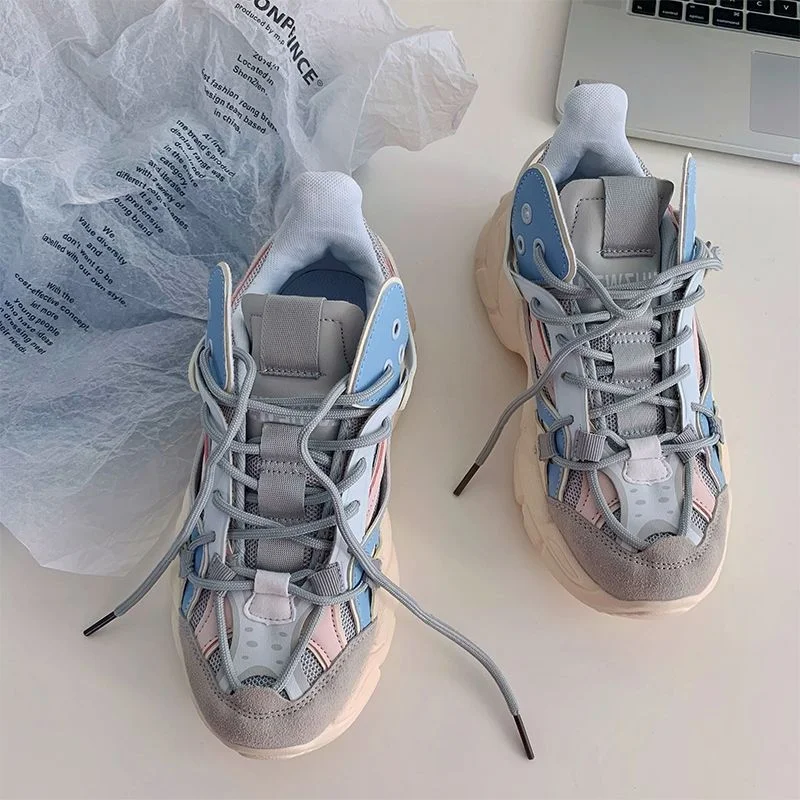 Fashion Women's Casual Sneakers 2021 Girls Platform Shoes Lovely Women Trainers Female Sport Shoes Ladies Footwear Plus Size 42