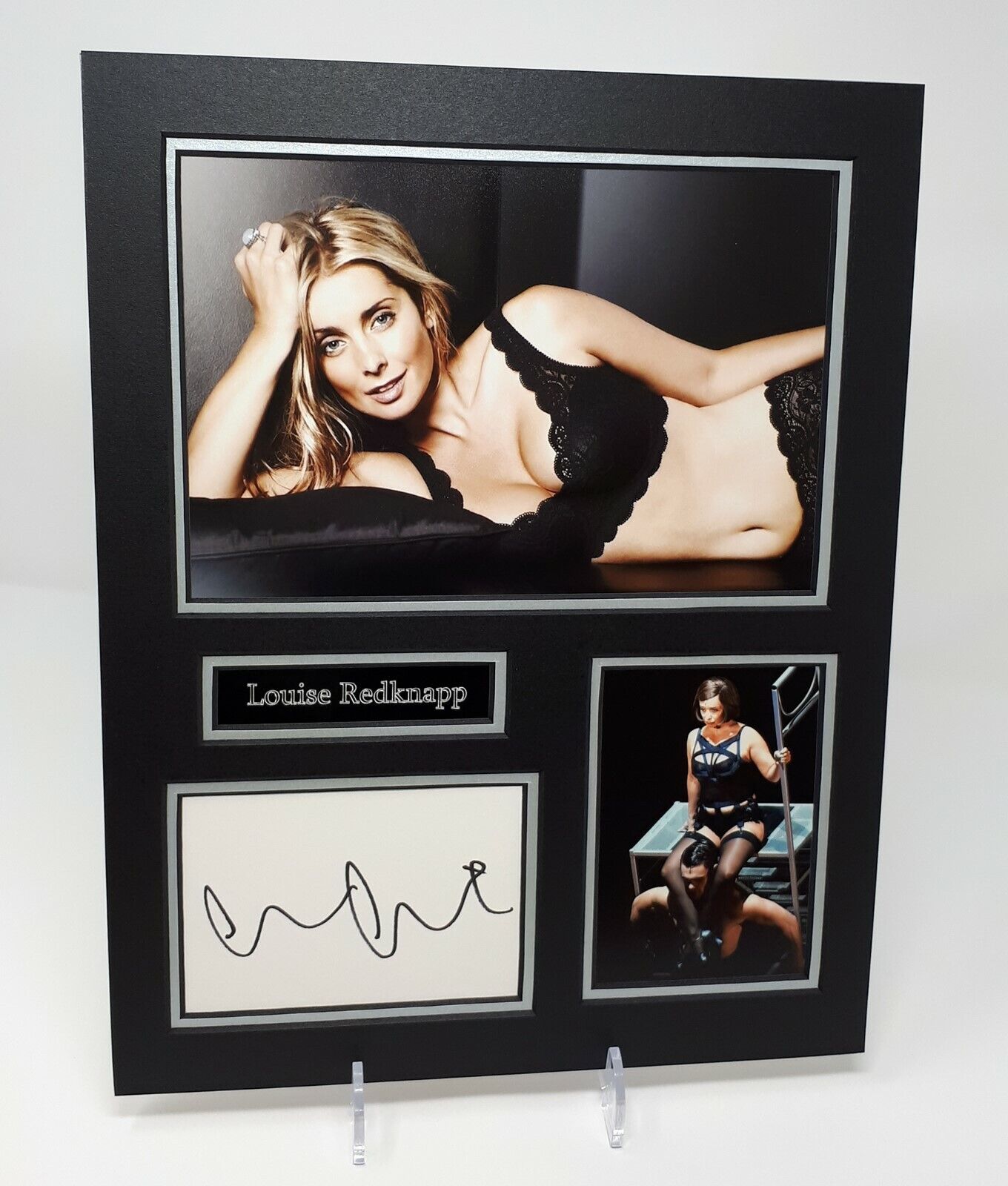 Louise REDKNAPP Signed Mounted Photo Poster painting Display AFTAL COA Eternal & Strictly