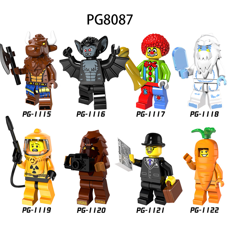 Single-Sale The Minifigures Set rebuildvenus