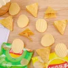 20PCS Creative Potato Chips Holder Snacks Bag Paper Book Clips Student Office Stationery