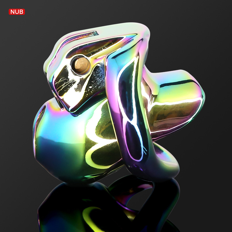 Rainbow HT-V3 Stainless Steel Male Chastity Device 