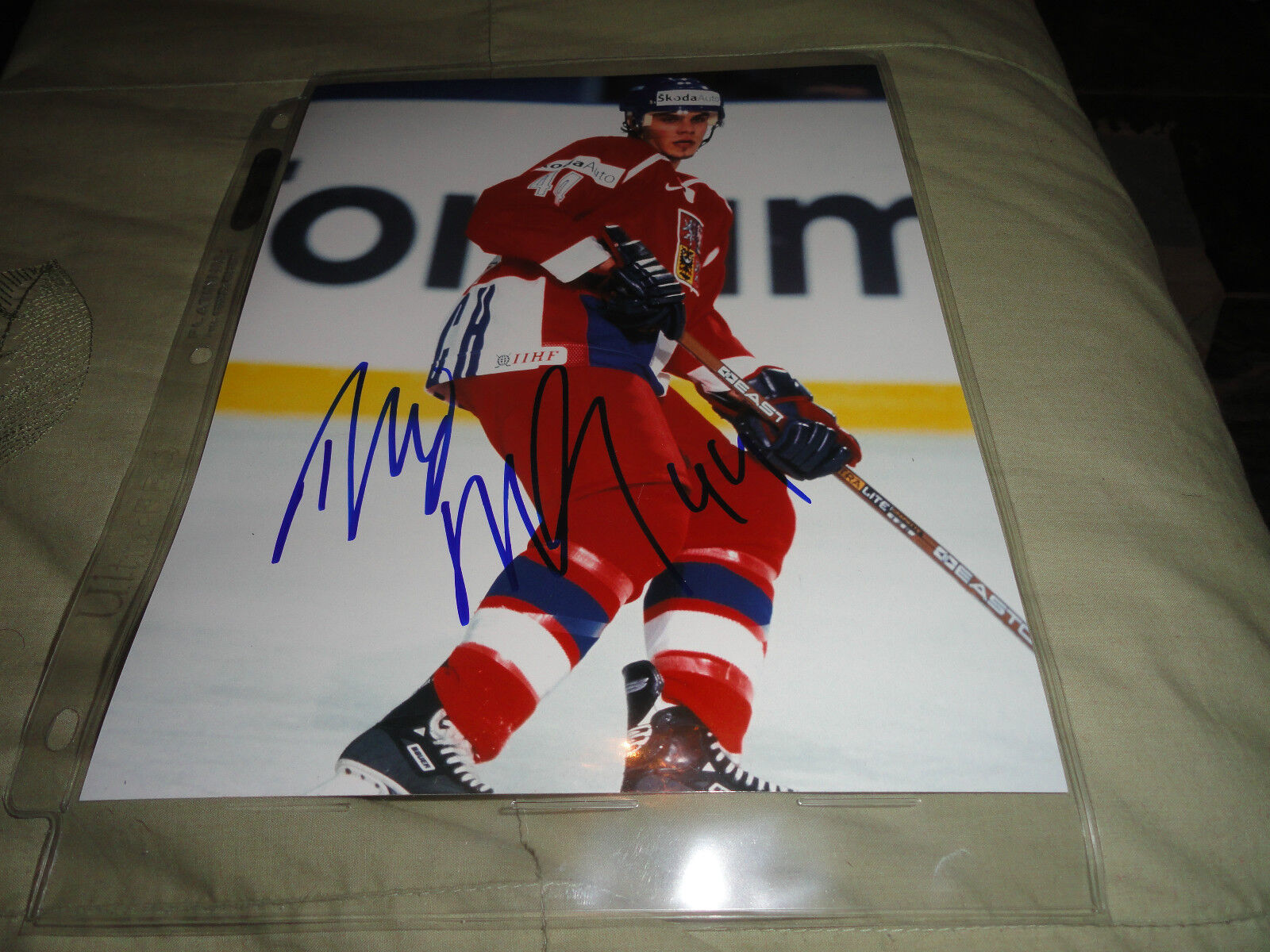 Czech Rotislav Klesla Autographed Signed 8x10 Photo Poster painting COA