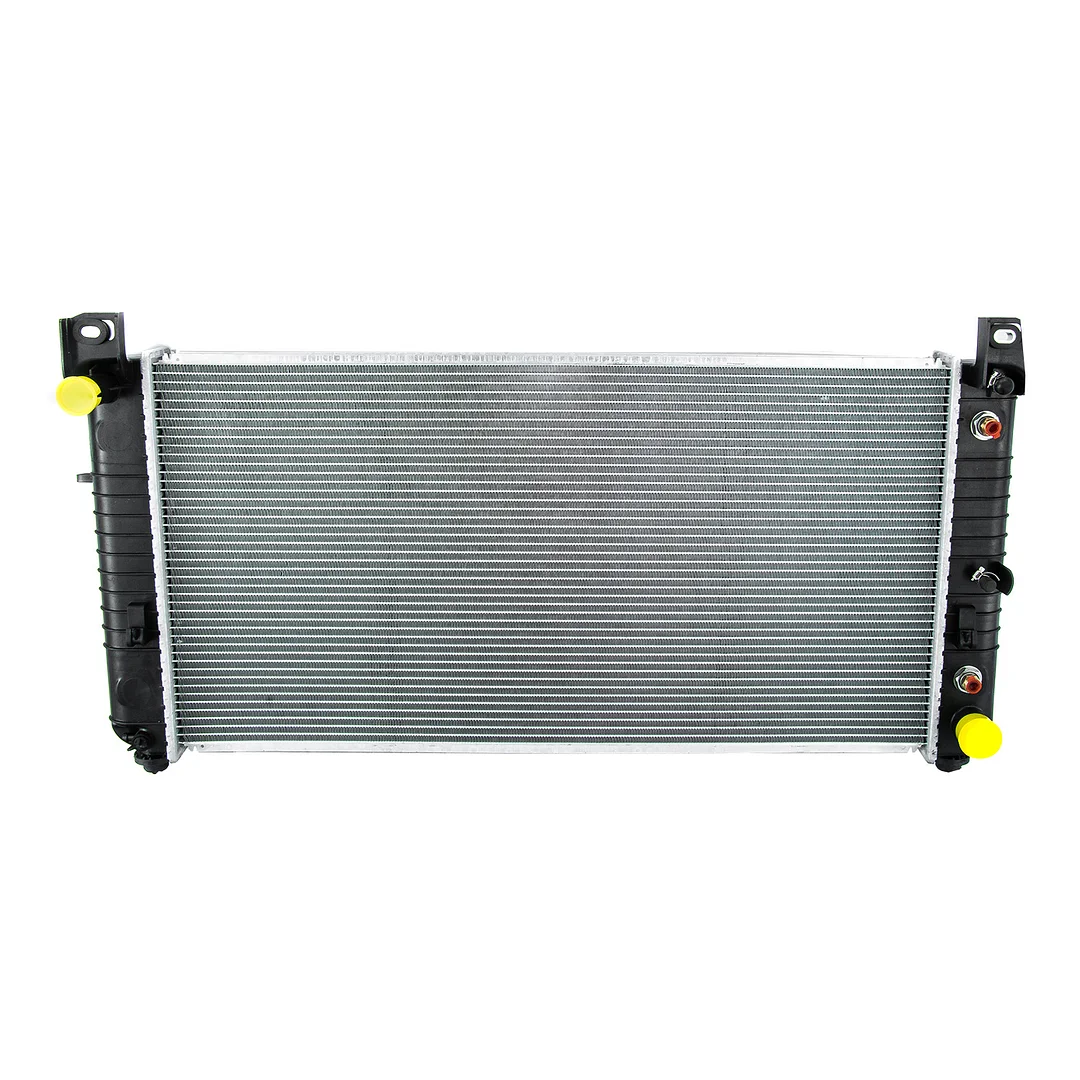 Alloyworks Aluminum Core Radiator For 1999-2014 Chevy Silverado 1500 2500 HD 4.3L-6.0L  34"W Core