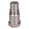6pcs - Extension Filter Stainless Steel Oxygen Sensor Extension Spacer O2 Sensor Spacer