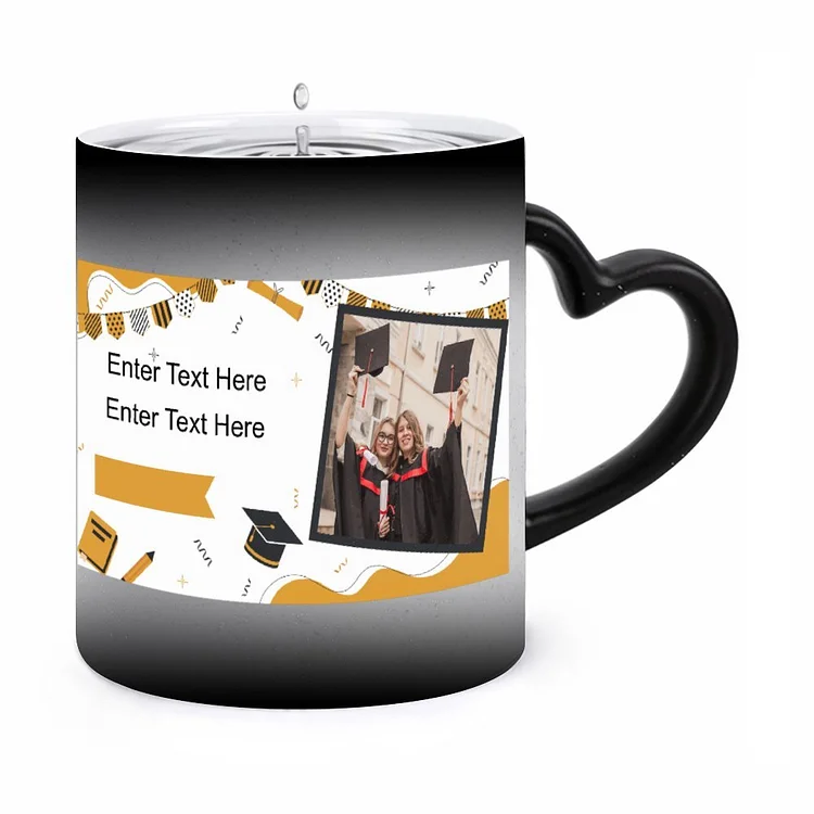 Graduation Season Personalized  Star Color Changing Cup