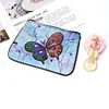 DIY Butterfly Special Shaped Diamond Painting Wristlet Wallet Women Clutch Mosaic Bag