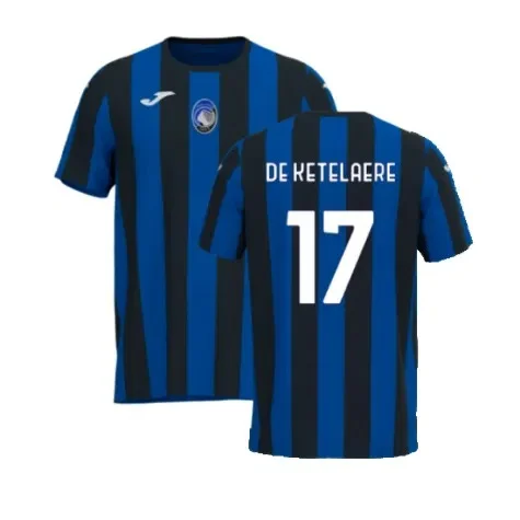 Atalanta B.C. Charles De Ketelaere 17 Home Trikot 2024-2025