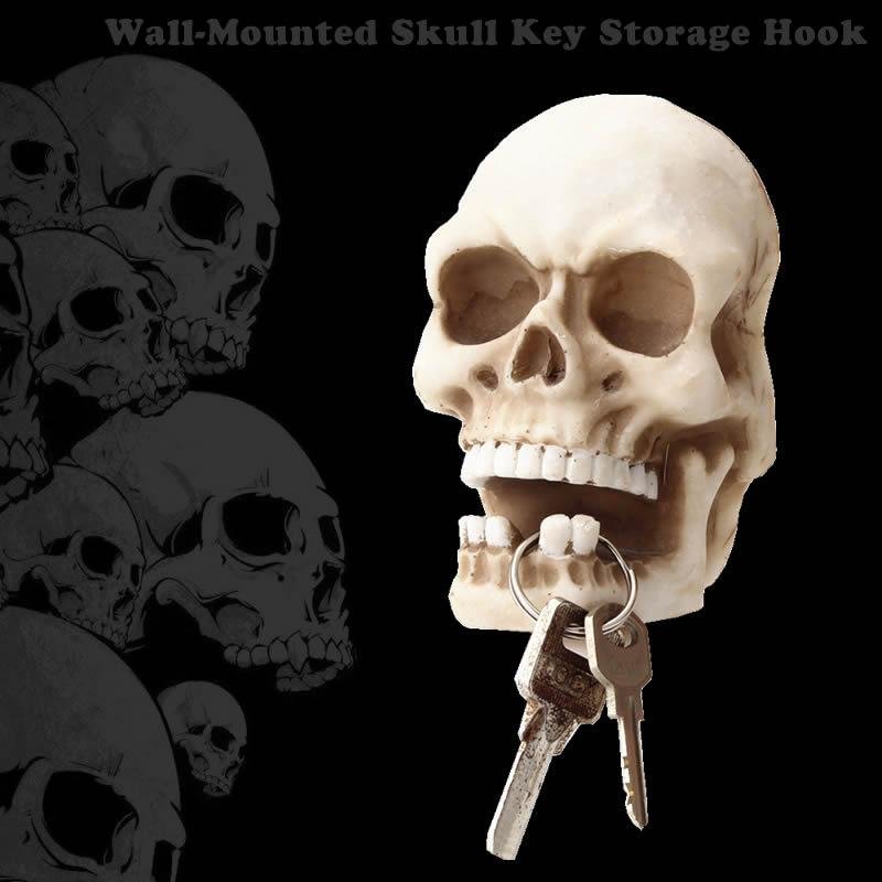 Creative Skull Sculpture Key Storage