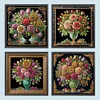 (Multi-Style)Dark Color Vase-Partial Special Shaped Diamond Painting 30*30CM