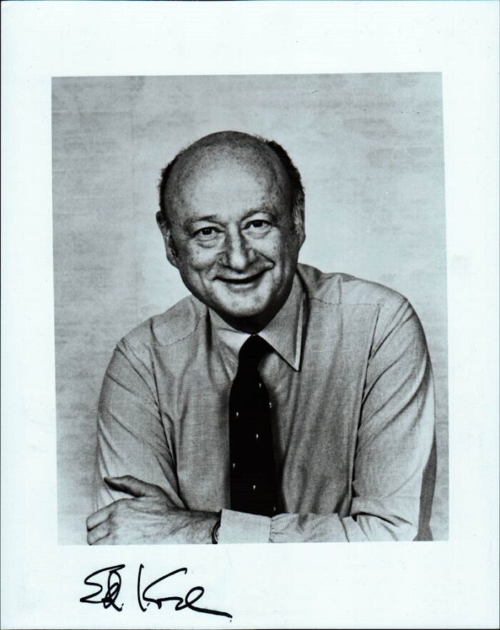 Former New York Mayor ED KOCH Signed Photo Poster painting