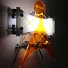 Mechanical Kite Wall Lamp Table Lamp DIY Industrial Style Decorative Ornaments Desktop Lighting Optical Axis Aluminum Profile DIY