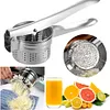 Sweet Potato Masher Stainless Steel Heavy Duty Potato Ricer for Mashed Potatoes