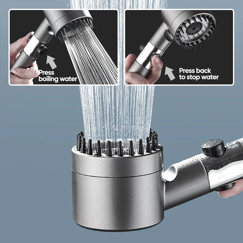 🛀Multi-functional High Pressure Shower Head Set💧