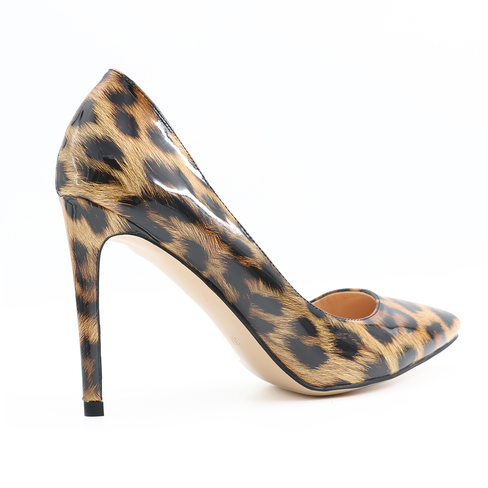 4" Fashion Point Toe Heels Party Daily Patent Pumps-MERUMOTE