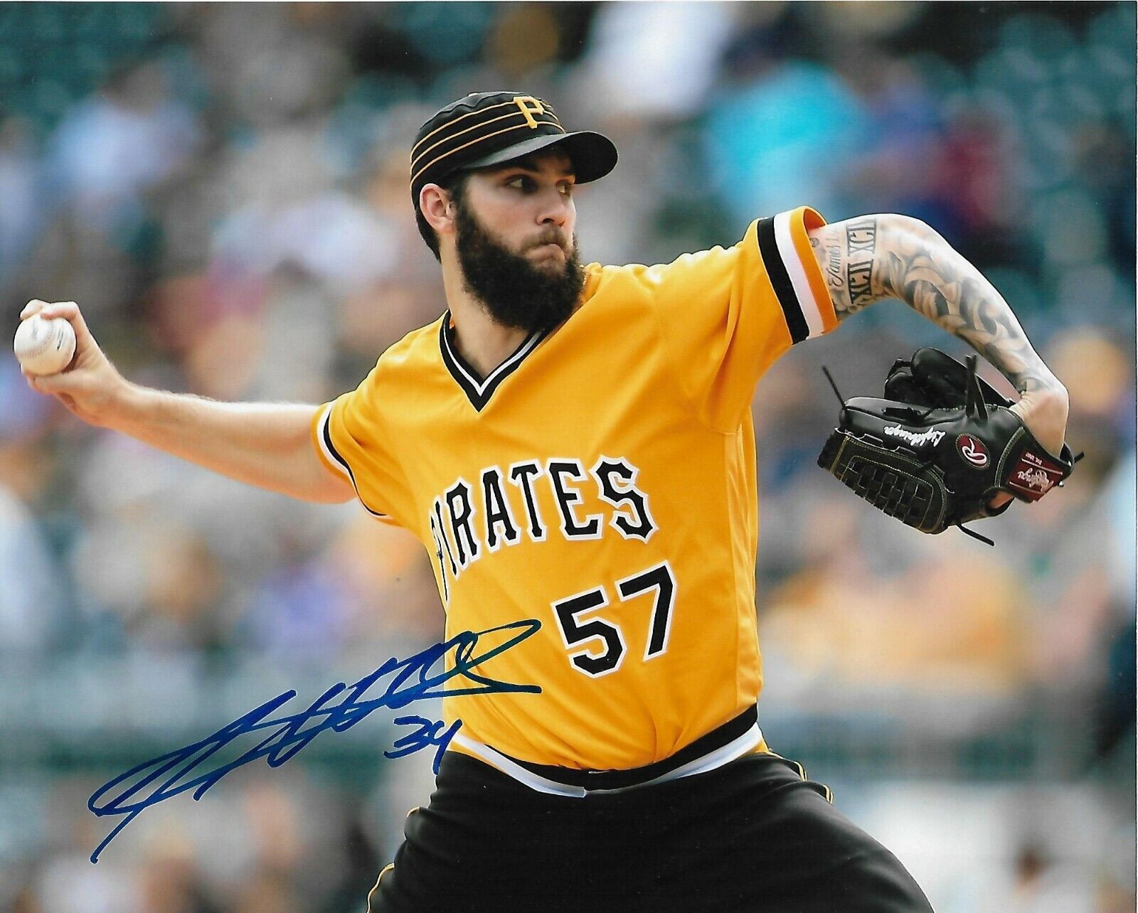 TREVOR WILLIAMS signed autographed Pittsburgh Pirates 8x10 Photo Poster painting w/COA