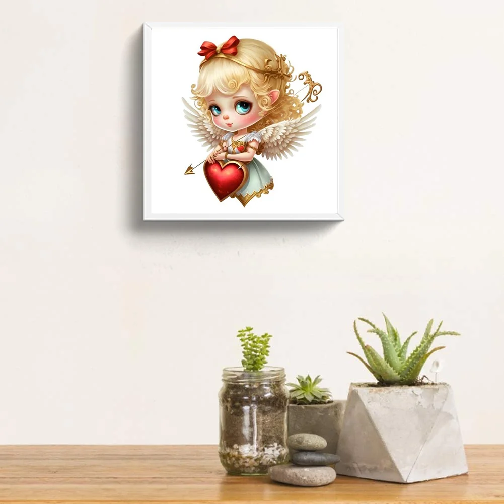 Full Round Diamond Painting 30*30cm - Little Angel