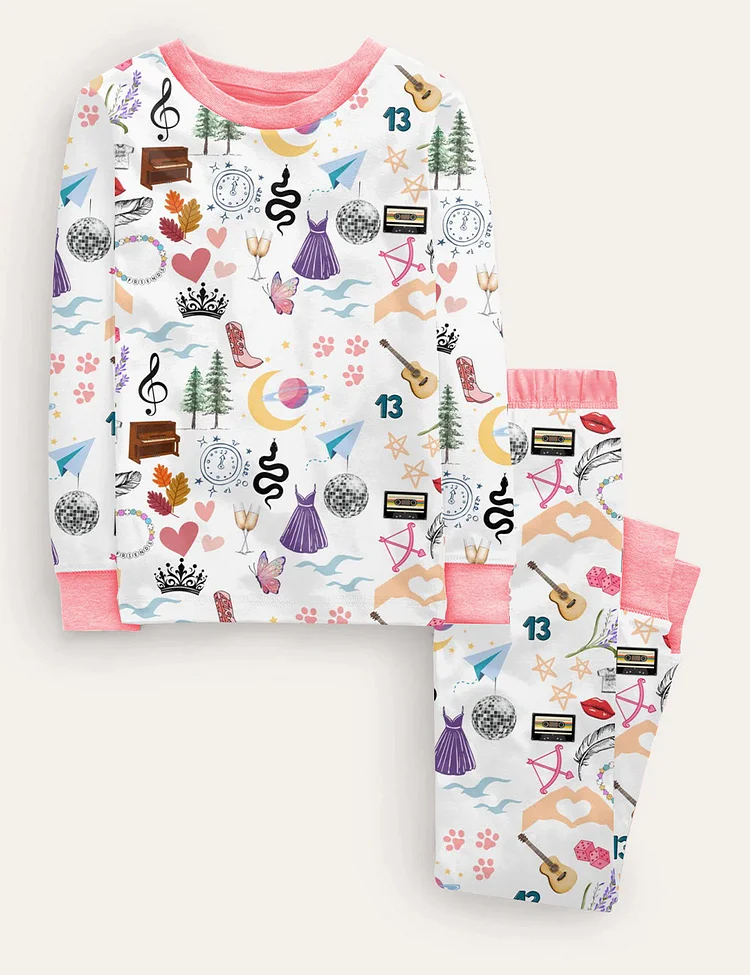 Kid's TS Eras Tour Pajama Set