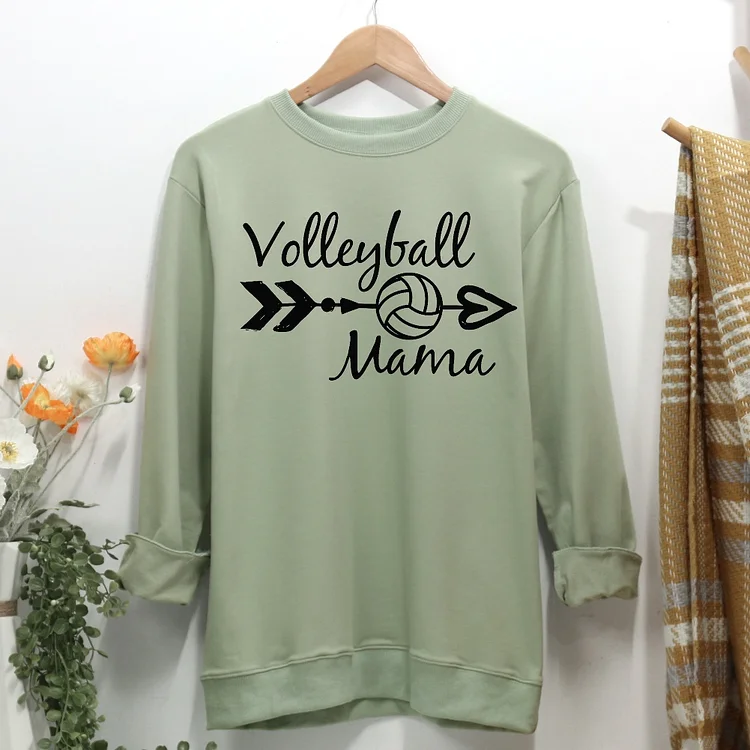 Volleyball Mama Women Casual Sweatshirt